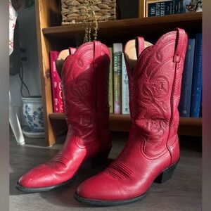 Ariat Red Western Cowboy Boots